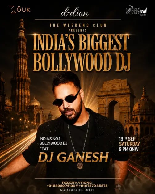 DJ GANESH at D-DION 3
