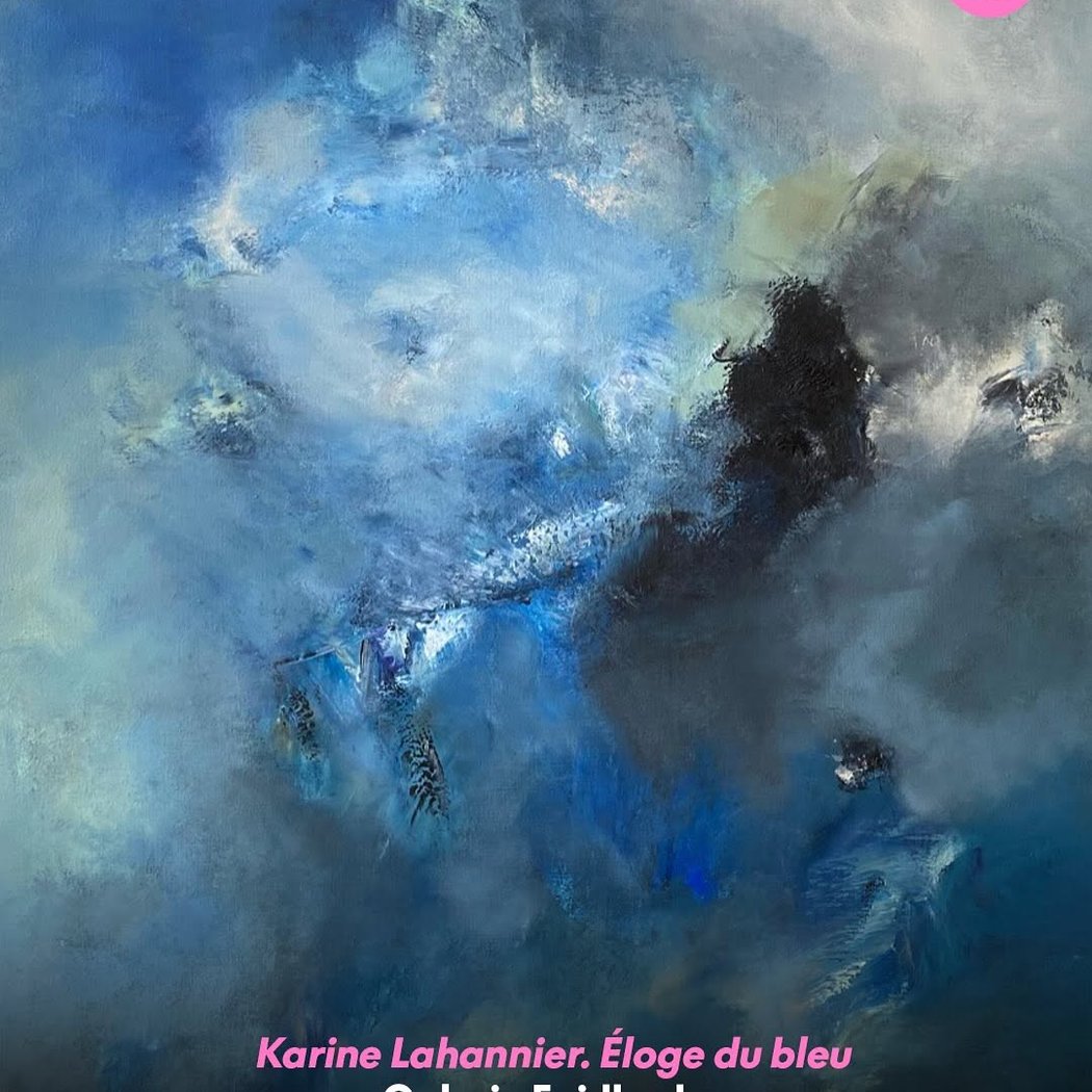 Karine Lahannier. Éloge du bleu 1