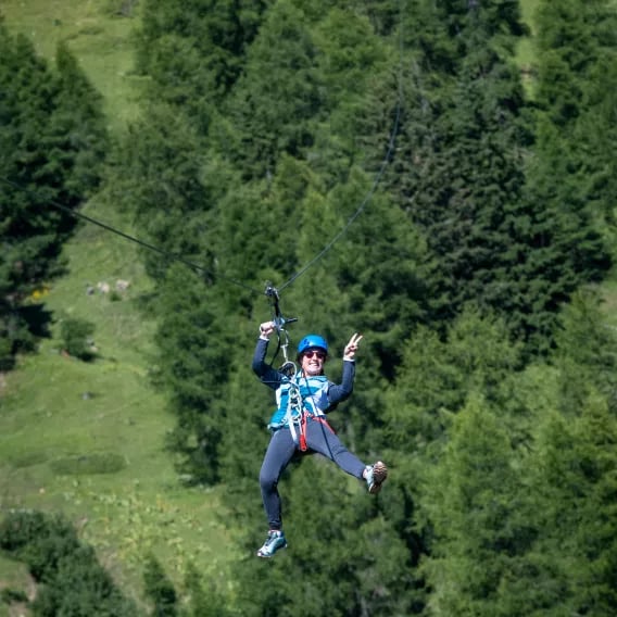 Zipline La Plagne START 4