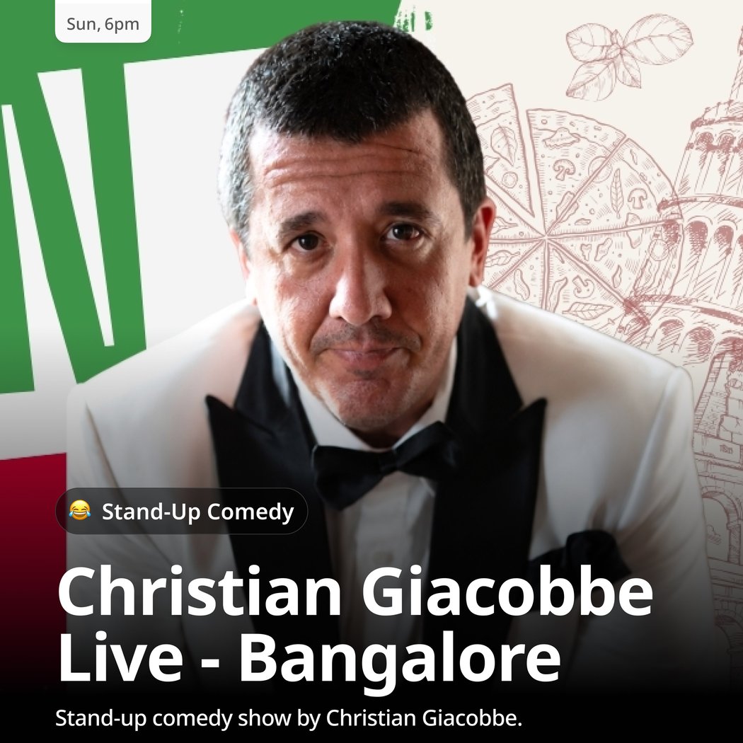 Christian Giacobbe Live 1
