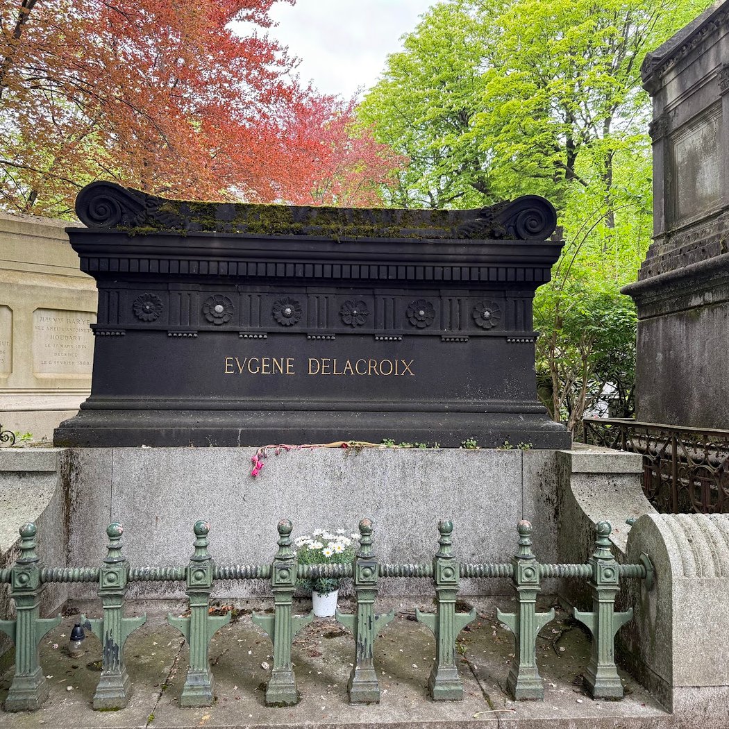 Tombe d'Eugène Delacroix 1