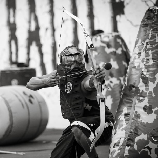 Arrows and Heroes - Archery Tag à Lyon 2