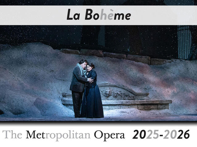 LA BOHÈME Giacomo Puccini 1