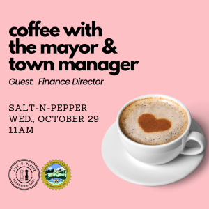 Coffee with the Mayor & Manager + Finance Director 1