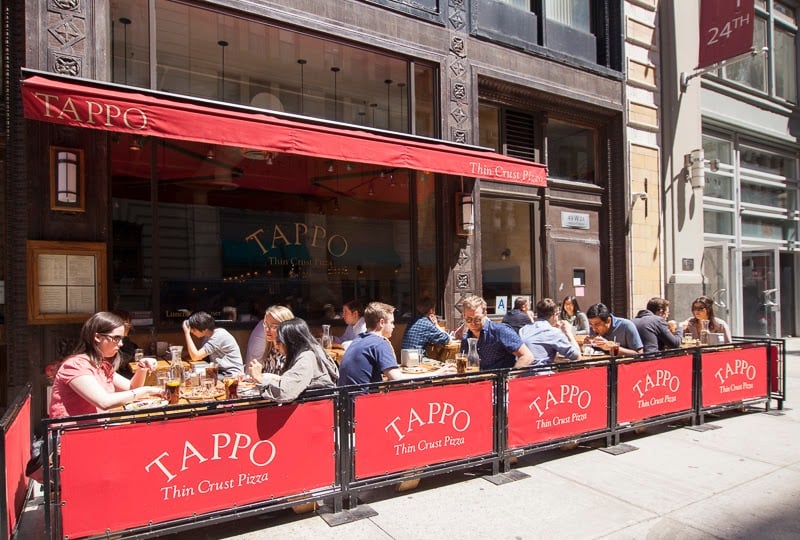Tappo NYC Thin Crust Pizza 2