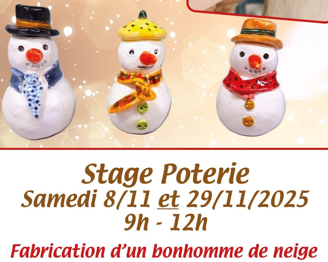 Stage poterie Adultes + Enfants 1