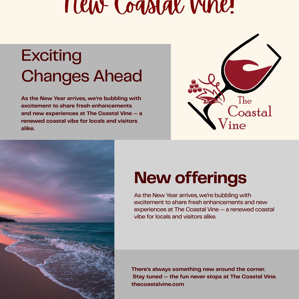 New Year, New Coastal Vine 1