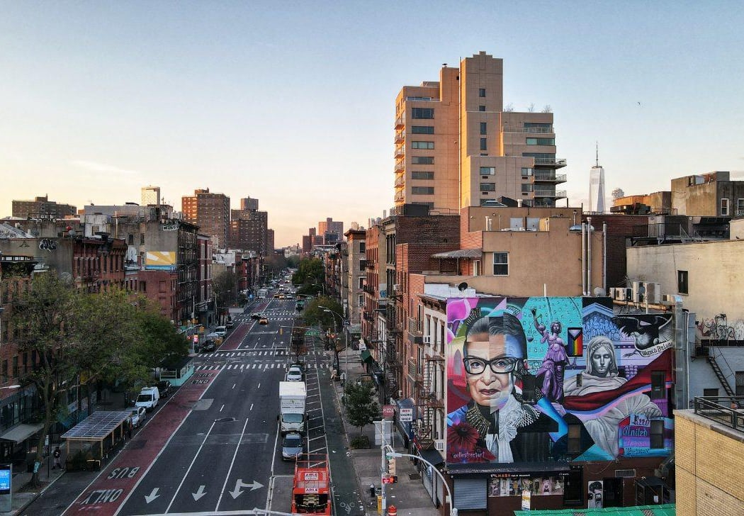 RBG mural by @ellestreetart 3