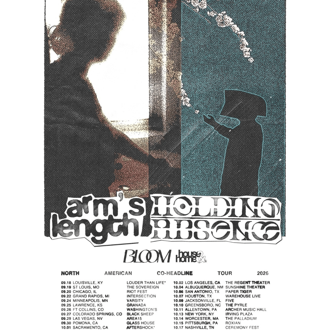 Holding Absence & Arm’s Length: North American Co-Headliner Tour 2026