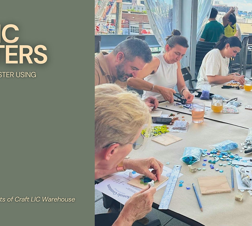 Mosaic Workshop : Coasters 1