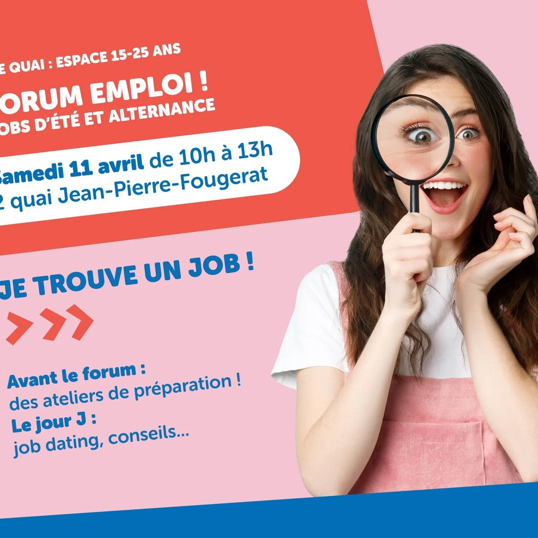 Forum Emploi : jobs d’été et alternance 1