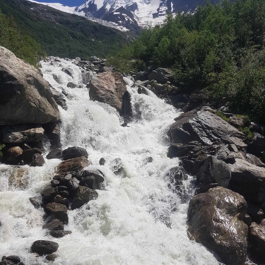 The Glacier de Bionnassay footbridge 3
