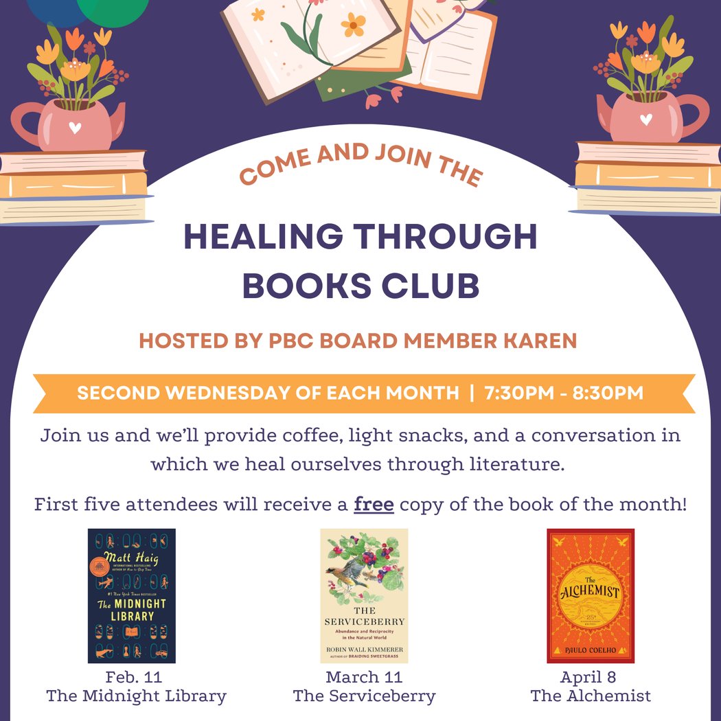 Healing through Books - Book Club 1