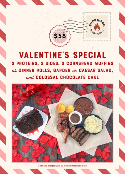 Valentine's Meal for Two Special 1