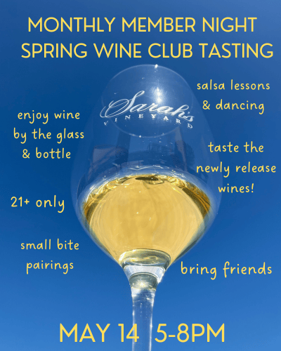 Wine Club Release Event w/Salsa Dancing! 2