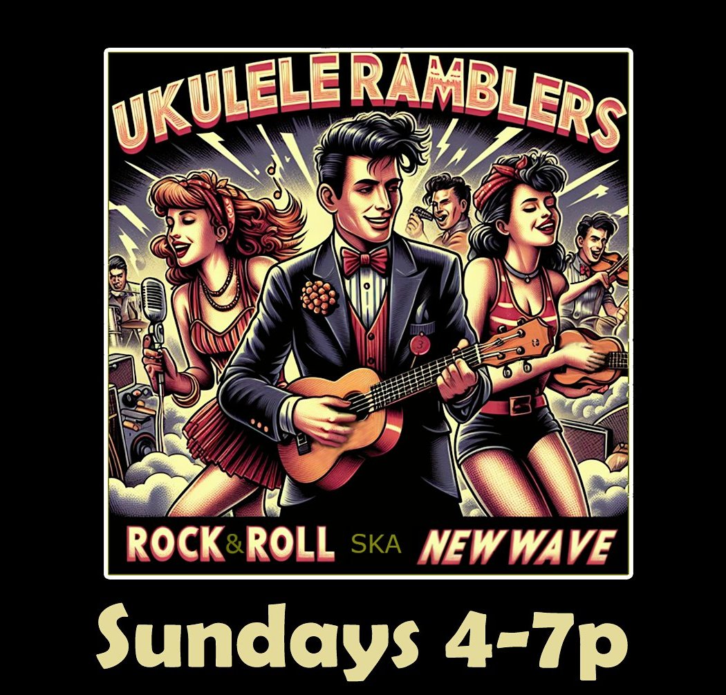 Live music & open uke jam with Ukulele Ramblers 2