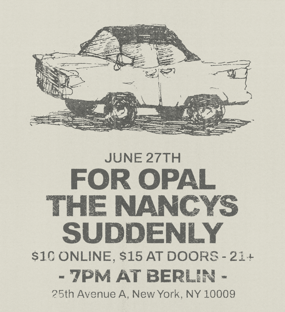 The Nancys | Suddenly | For Opal