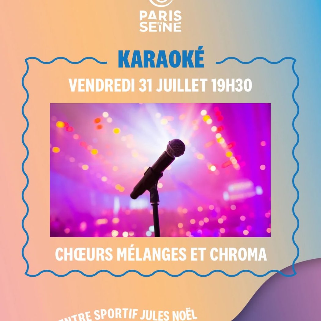 Karaoké Chœurs Mélanges et Chroma 1