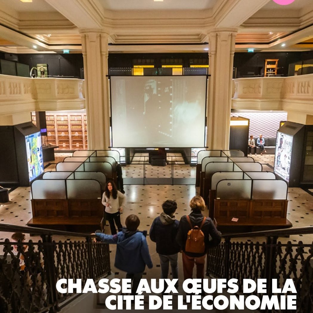 Chasse aux œufs de la Cité de l’Économie 1