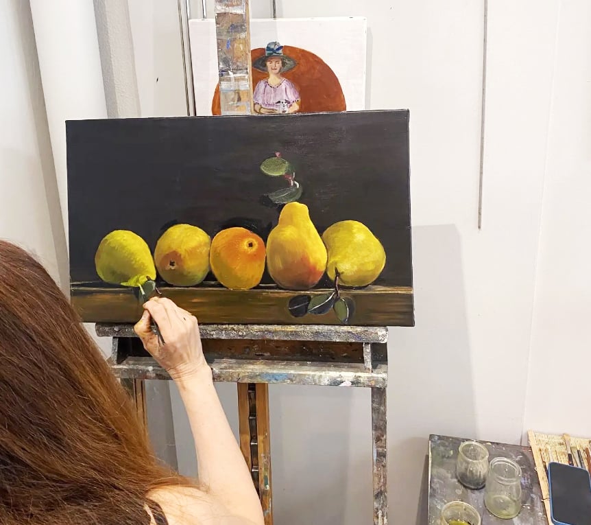Cours de peinture à l’huile 1