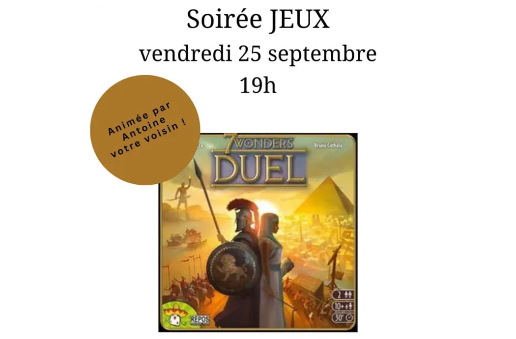 Soirée Jeu de société 1