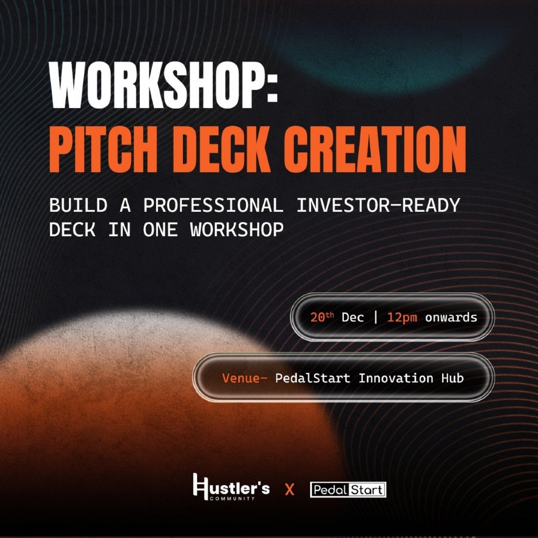 Workshop- PITCH CREATION 1