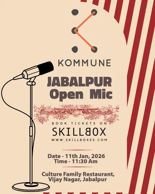 Kommune Jabalpur Winter Open Mic 1