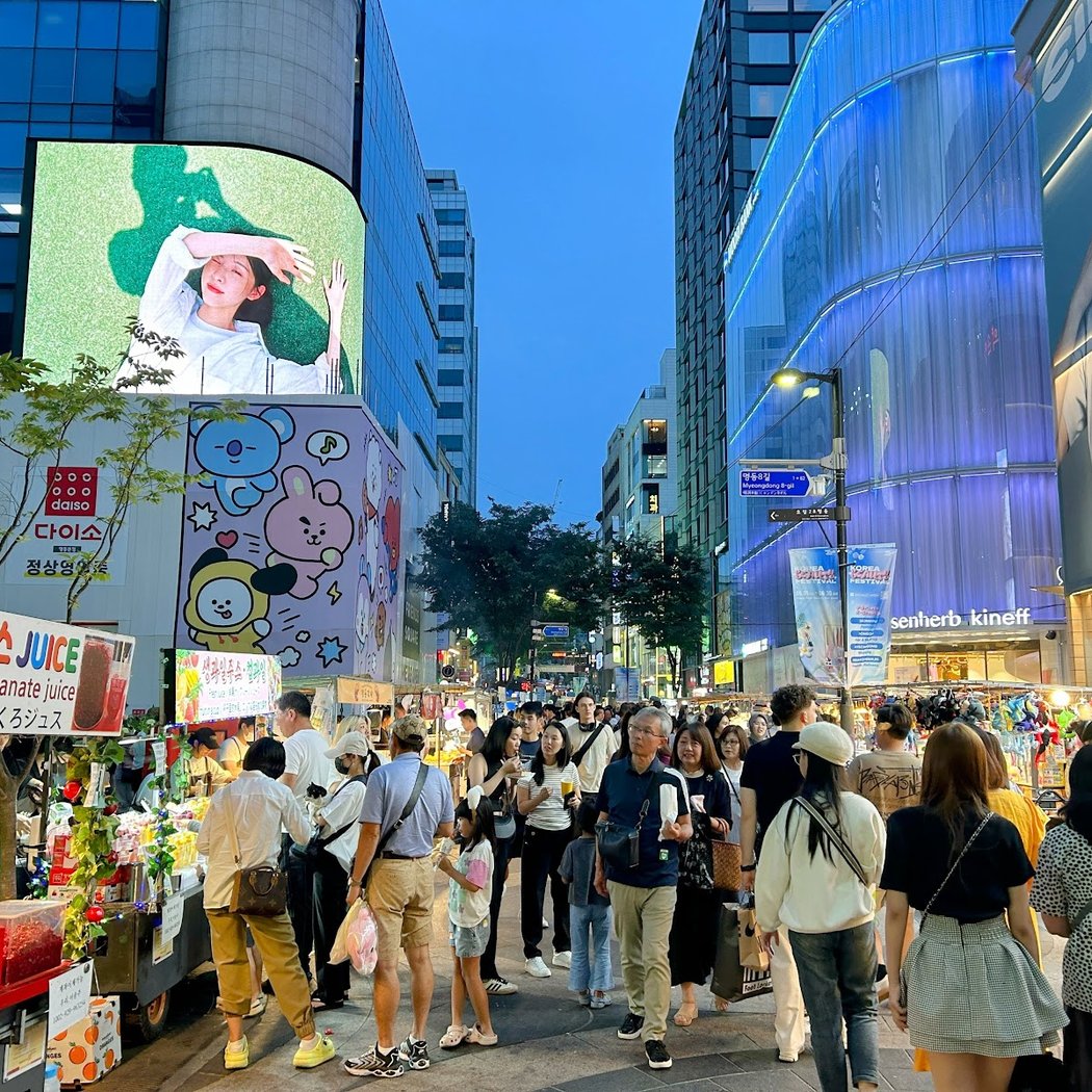 Myeongdong Shopping Street 2
