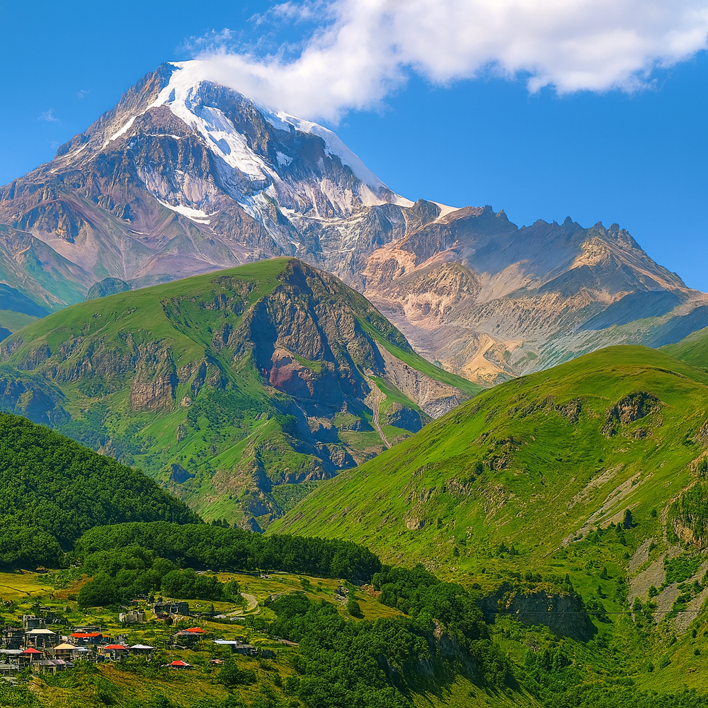 Kazbegi Mountains 1