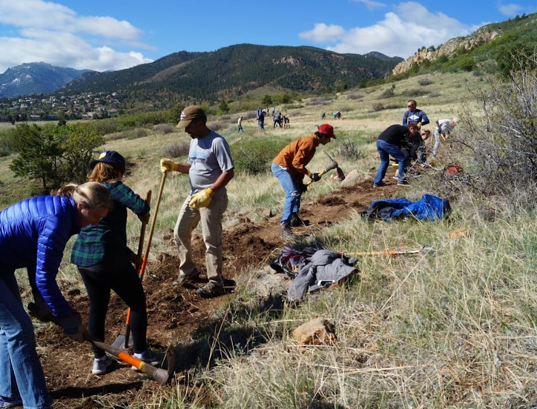 Devils Playground Alpine Trail Work Day 1