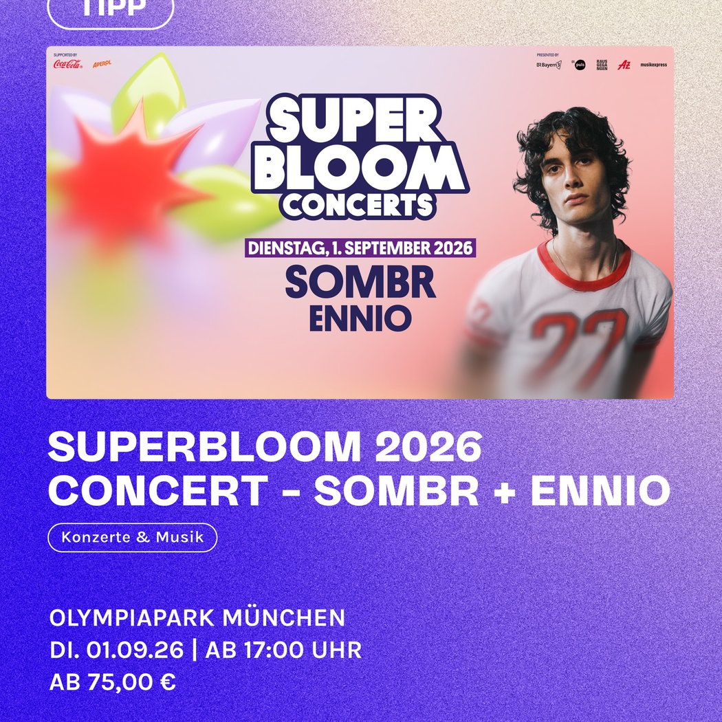 SUPERBLOOM 2026 CONCERT - SOMBR + ENNIO 1