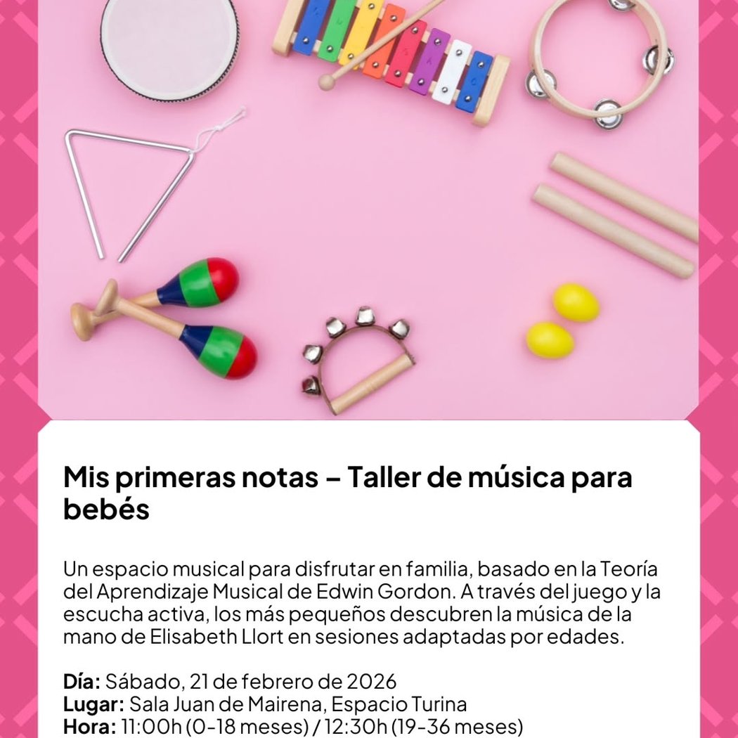 Mis primeras notas Taller de música para bebés 1