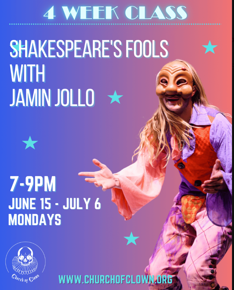 Shakespeare's Fools with Jamin Jollo