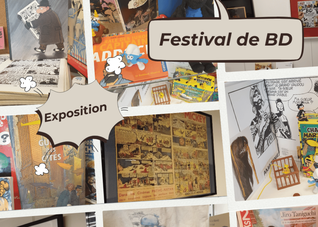 Exposition : festival de BD 1