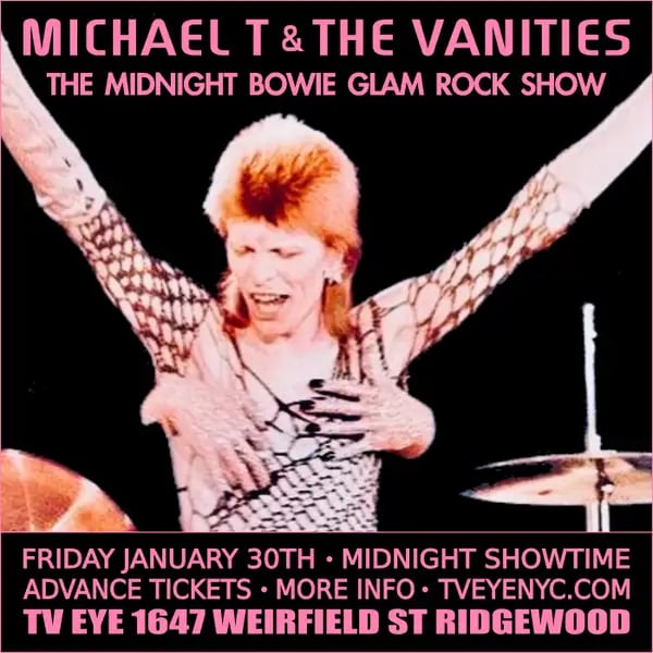 The Midnight Bowie Glam Rock Show: Michael T & The Vanities 1