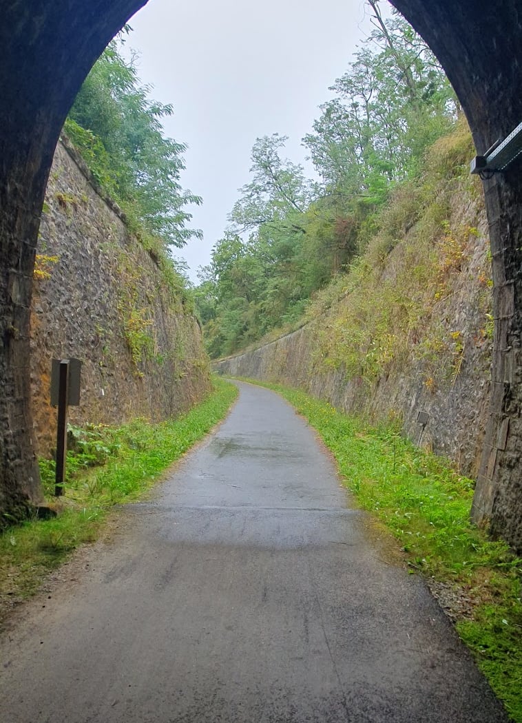 Voie verte ancien tunnel voie ferrée 3