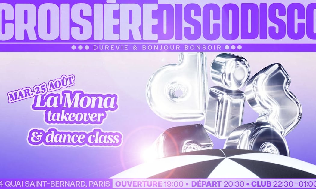 Disco Disco Croisière : La Mona + Dance Class (Takeover) 1