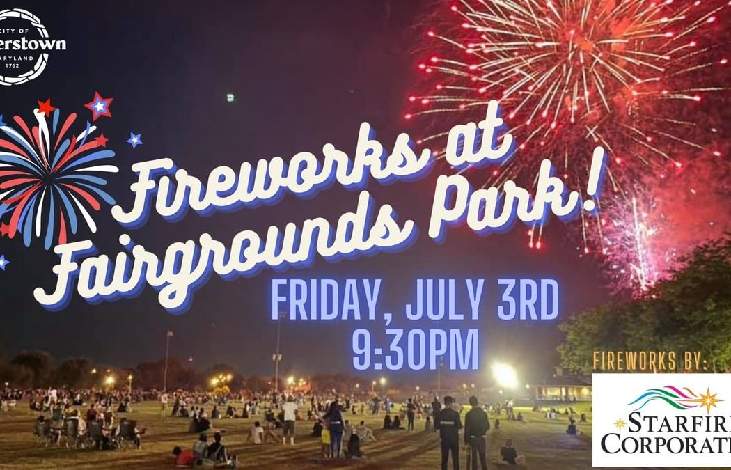Fireworks at Fairgrounds Park 1