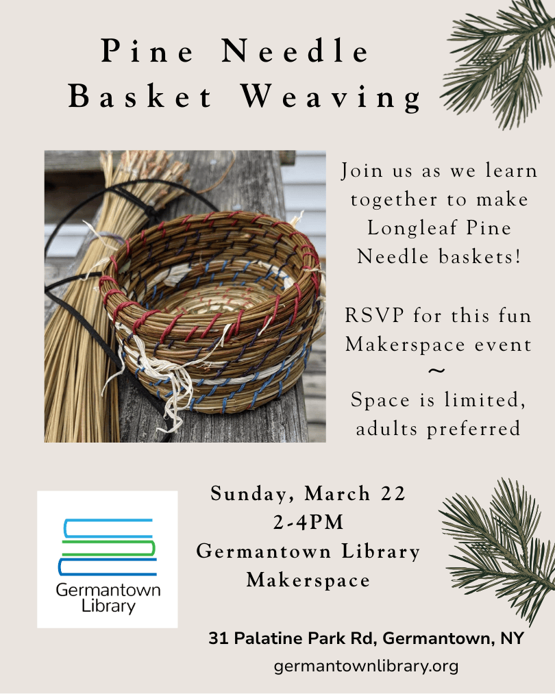 Pine Needle Basket Making 1