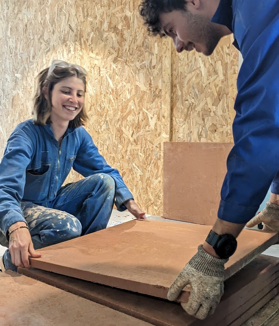 Visite du chantier de Nobatek 1