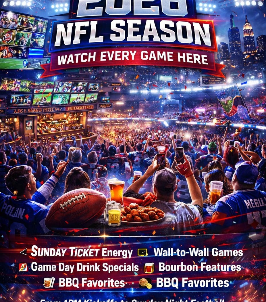 NFL Sundays at Mason Jar NYC 1