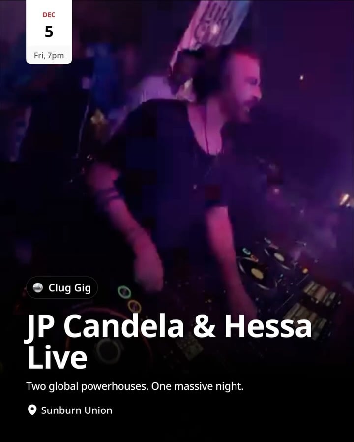 JP Candela & Hessa Live 1