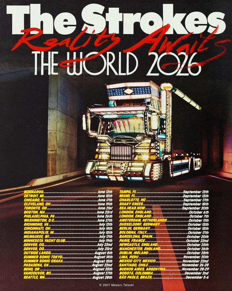 The Strokes: Reality Awaits North America 1