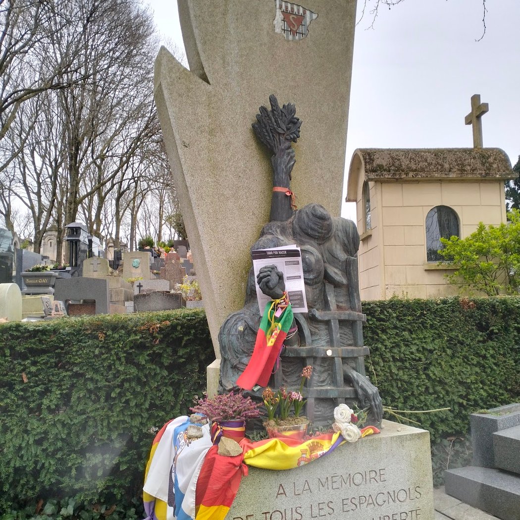 Monument aux Espagnols Morts pour la Liberté de Paris 20 2