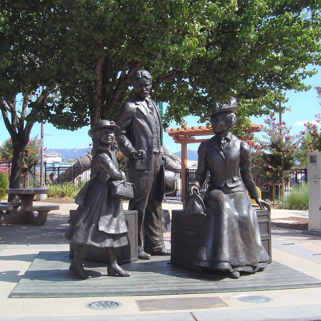 Morgan Hill Founders Monument 1