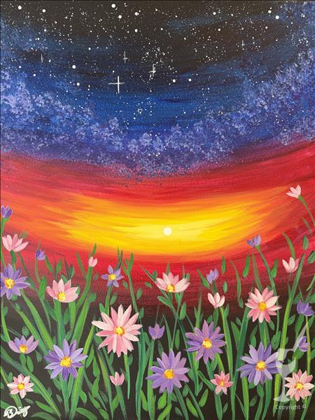 Midnight Asters 1