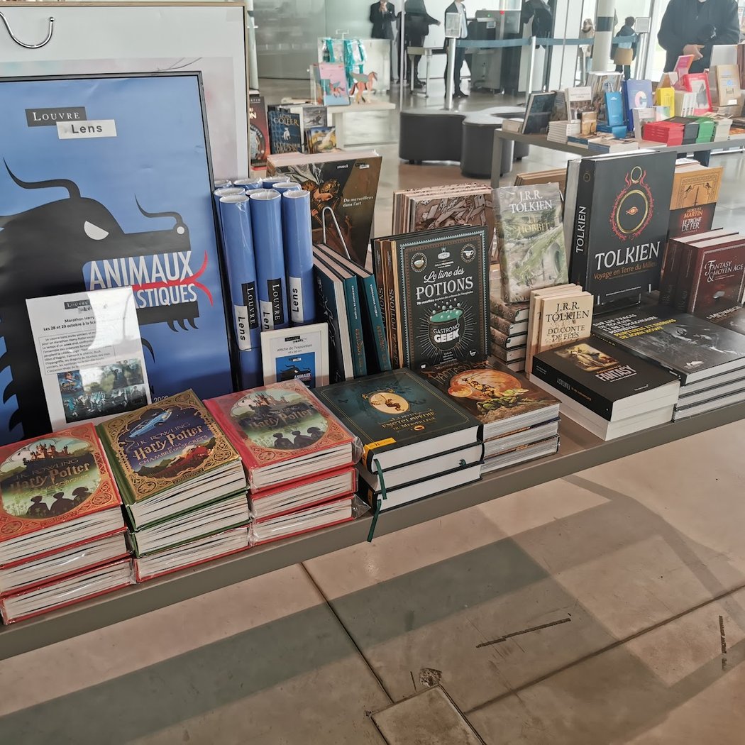 La librairie-boutique du Louvre-Lens 1