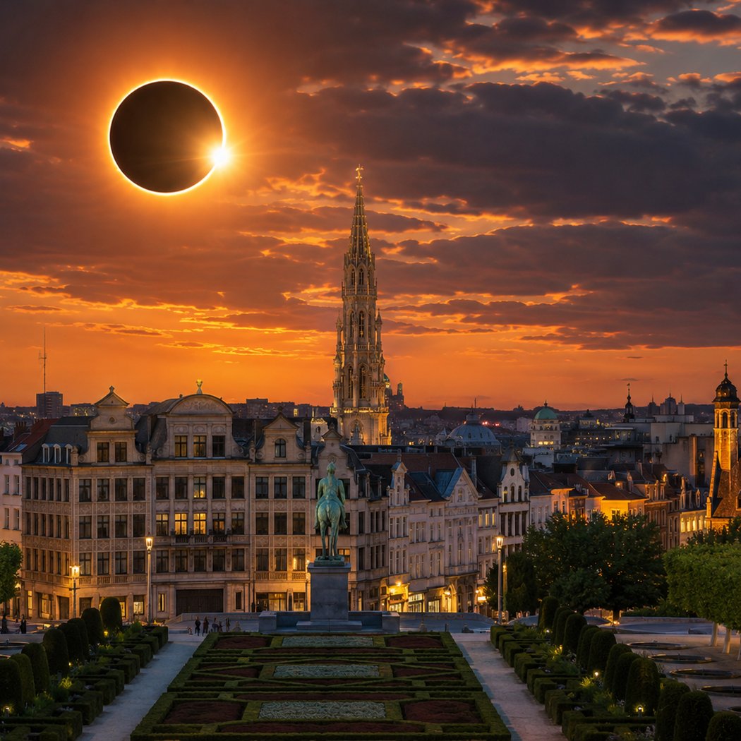 Observation de l'éclipse solaire au Secret Rooftop by Warwick 1