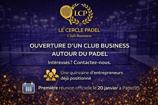 Lancement du Cercle Padel - Club Business 1