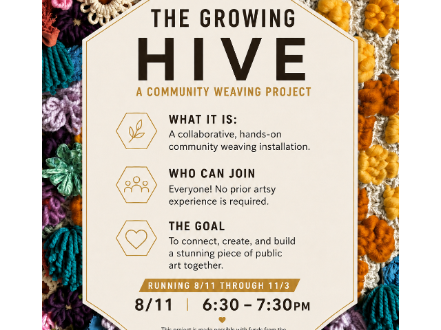 The Growing Hive: A Community Weaving Project 3
